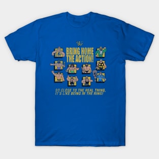 Wrestlebros Action Figures T-Shirt